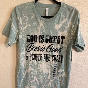 God is Great t-shirt. Size S